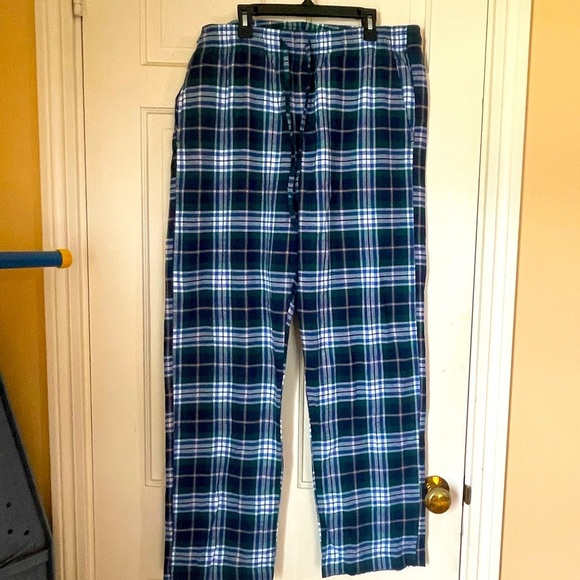 NWT GAP Pajama Pants Men Large Midnight Plaid Loungewear Classic Straight Casual - Picture 9 of 9